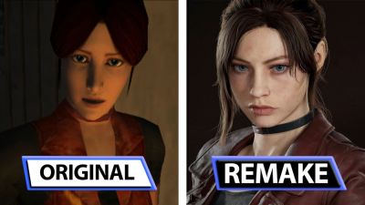 Клэр Редфилд - Evil Code Veronica - Появилось первое видео сравнения ремейка Resident Evil Code Veronica и оригинальной игры - playground.ru