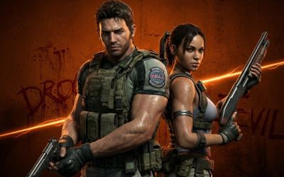 Крис Редфилд - Evil Code - Шева Аломар - Логотип REV в анонсе Resident Evil Veronica заставил фанатов усомниться в выходе ремейка Resident Evil 5 - playground.ru