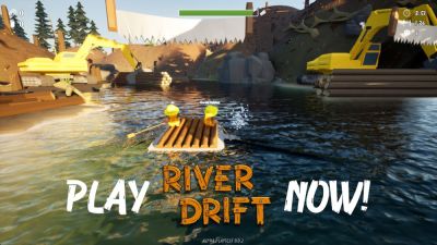 В Steam стартовал второй публичный плейтест кооперативного симулятора сплава на плотах River Drift - playground.ru