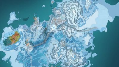 Инсайдеры показали карту Снежной и размеры будущего региона в Genshin Impact - landofgames.ru