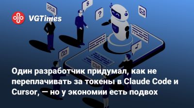 Один разработчик придумал, как не переплачивать за токены в Claude Code и Cursor, — но у экономии есть подвох - vgtimes.ru - Россия