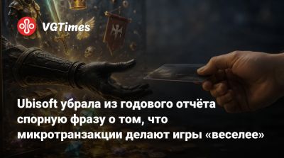 Стивен Тотило (Stephen Totilo) - Ubisoft убрала из годового отчёта спорную фразу о том, что микротранзакции делают игры «веселее» - vgtimes.ru