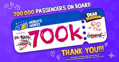 За 36 часов для Dear Passengers оформили билет на ожидание 700 000 раз - playground.ru