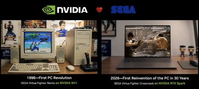 Nvidia переманила SEGA на Arm: игры японского издателя выйдут на RTX Spark, а первой станет Virtua Fighter Crossroads - 3dnews.ru