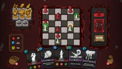 Шахматы объединят с карточным декбилдером в новой игре Hellmate - Chess Deck Builder - playground.ru