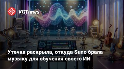 Утечка раскрыла, откуда Suno брала музыку для обучения своего ИИ - vgtimes.ru