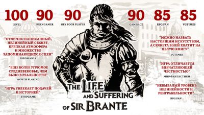 В Steam началась бесплатная раздача нарративной ролевой игры The Life and Suffering of Sir Brante - playground.ru