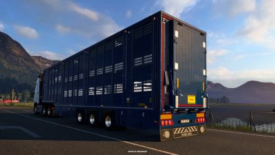 В патче 1.61 для Euro Truck Simulator 2 будет переделан прицеп для перевозки скота - playground.ru
