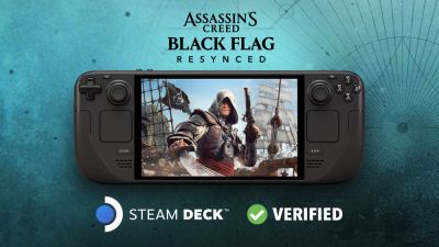 Assassin's Creed Black Flag Resynced прошла проверку для Steam Deck перед релизом - playground.ru - Сингапур