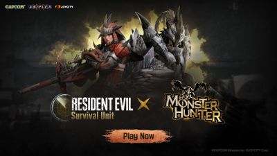 В Resident Evil Survival Unit стартовал временный кроссовер с Monster Hunter - playground.ru