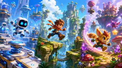 Лучшие платформеры на PS5 - gametarget.ru