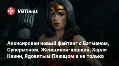 Анонсирован новый файтинг с Бэтменом, Суперменом, Женщиной-кошкой, Харли Квинн, Ядовитым Плющом и не только - vgtimes.ru