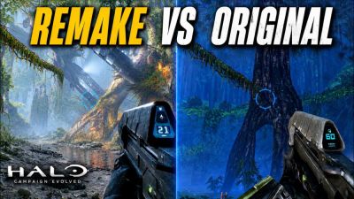 Новое видео сравнивает графику Halo Campaign Evolved и Combat Evolved - playground.ru