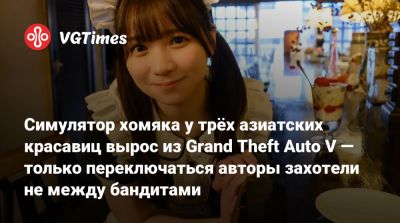Симулятор хомяка у трёх азиатских красавиц вырос из Grand Theft Auto V — только переключаться авторы захотели не между бандитами - vgtimes.ru - Япония