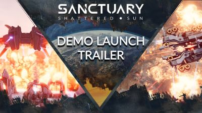 В Steam вышла демоверсия духовного наследника Supreme Commander под названием Sanctuary: Shattered Sun - playground.ru - Sanctuary