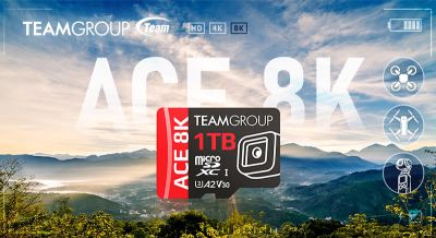 Team Group выпустила ACE 8K microSDXC - карту для 8K-камер, дронов и экшн-съёмки - playground.ru
