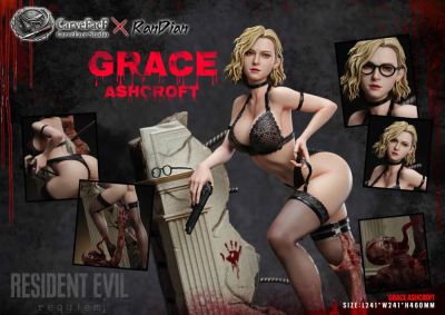 По Resident Evil Requiem представили роскошную фигурку Грейс Эшкрофт за 455 евро с тиражом всего 99 экземпляров - playground.ru