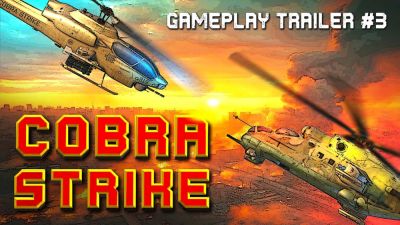 Вышел новый геймплейный трейлер вертолетного ретро-экшена Cobra Strike в духе классики из девяностых - playground.ru