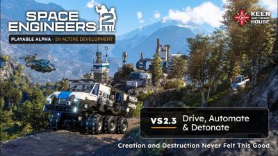 Вышел новый трейлер космической песочницы Space Engineers 2 в честь релиза крупного обновления VS2.3 - playground.ru
