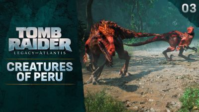 Лариса Крофт - От летучих мышей до Тираннозавра: разработчики Tomb Raider: Legacy of Atlantis показали бестиарий Перу - playground.ru
