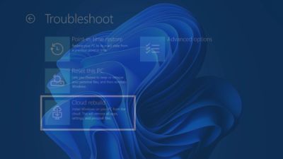 Microsoft тестирует функцию Cloud Rebuild для упрощения восстановления Windows 11 - playground.ru