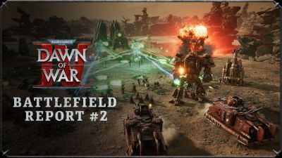 Art Games - Создатели Warhammer 40,000: Dawn of War 4 показали сражение Адептус Механикус против Некронов - playground.ru
