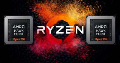AMD представляет 11 новых моделей мобильных чипов Hawk Point для линеек Ryzen 200 и Ryzen 100 - playground.ru